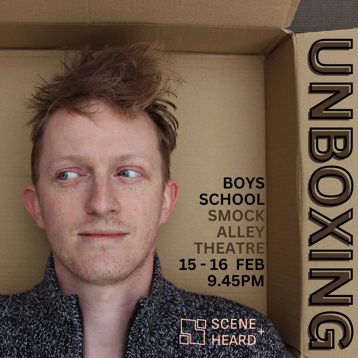 Get early-bird tickets to my comedy show "Unboxing". 

It's cheaper then buying on the door, you'll be guaranteed to get in... and each ticket sold increases my feeling of self-worth. 

WIN, WIN, WIN! 
smockalley.ticketsolve.com/ticketbooth/sh…