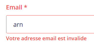 arnauddelafosse's tweet image. Je ne m'en lasse pas... 🤢
Oui en 2024 on trouve toujours ce genre de #UXfail : je suis *en train* de saisir mon adresse email et j'ai ça qui me saute au visage.
Nice one @helloasso