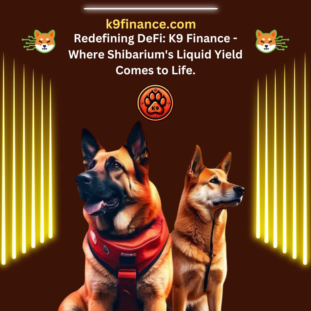 <a href="/JakeGagain/">JAKE</a> Your assets, your control! K9 FINANCE empowers you to take charge of your financial future. With our user-friendly interface, managing your investments has never been easier.

#K9Finance $KNINE #k9 $SHIB

Twitter: <a href="/K9finance/">K9 Finance DAO</a>

#shibaArmy  #STAKING #Defi #EMArmy