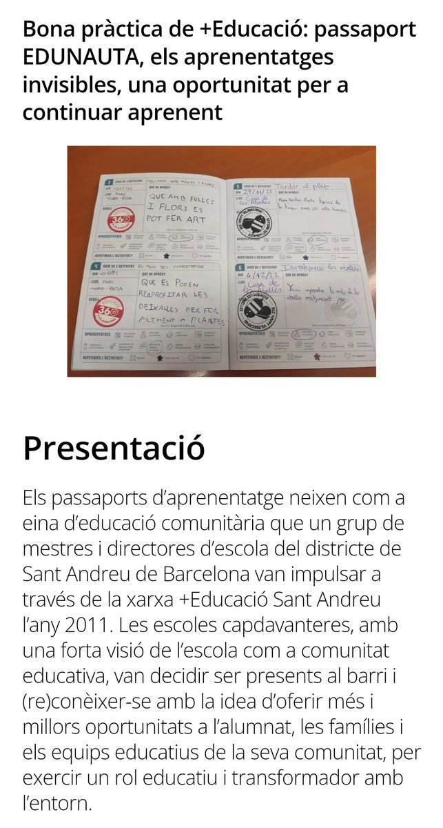 El #PassaportEdunauta apareix com a bona pràctica al butlletí de l'<a href="/AteneuBNord/">AteneuBNord</a>! ateneubnord.cat/passaport-edun…