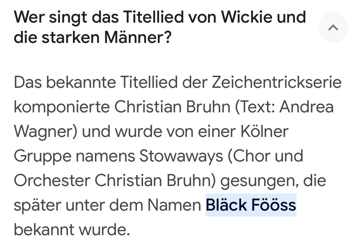 trollpunk69's tweet image. Und das Titellied der Zeichentrickserie wurde übrigens von den Bläck Fööss gesungen.
#lasttweet