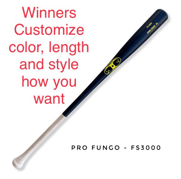 TrinityBatco's tweet image. 🚨We are giving away 2 custom pro fungo bats🚨
Must follow us on instagram and tag 2 people on that post to win. 
Winners announced Friday afternoon