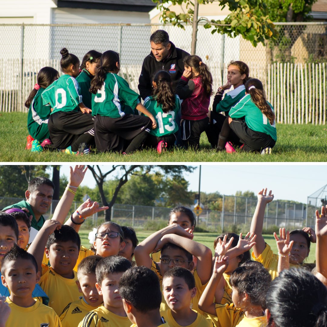 mkeSCORES's tweet photo. Mr. Duran, a full-time teacher at Hayes School &amp; the soccer coach for the SCORES program. For over 15 years, he has exemplified commitment and passion in both our Core &amp; Junior programs, leaving an indelible mark on every poet athlete he encounters. 

#NationalMentoringMonth https://t.co/fOnubQtaeg