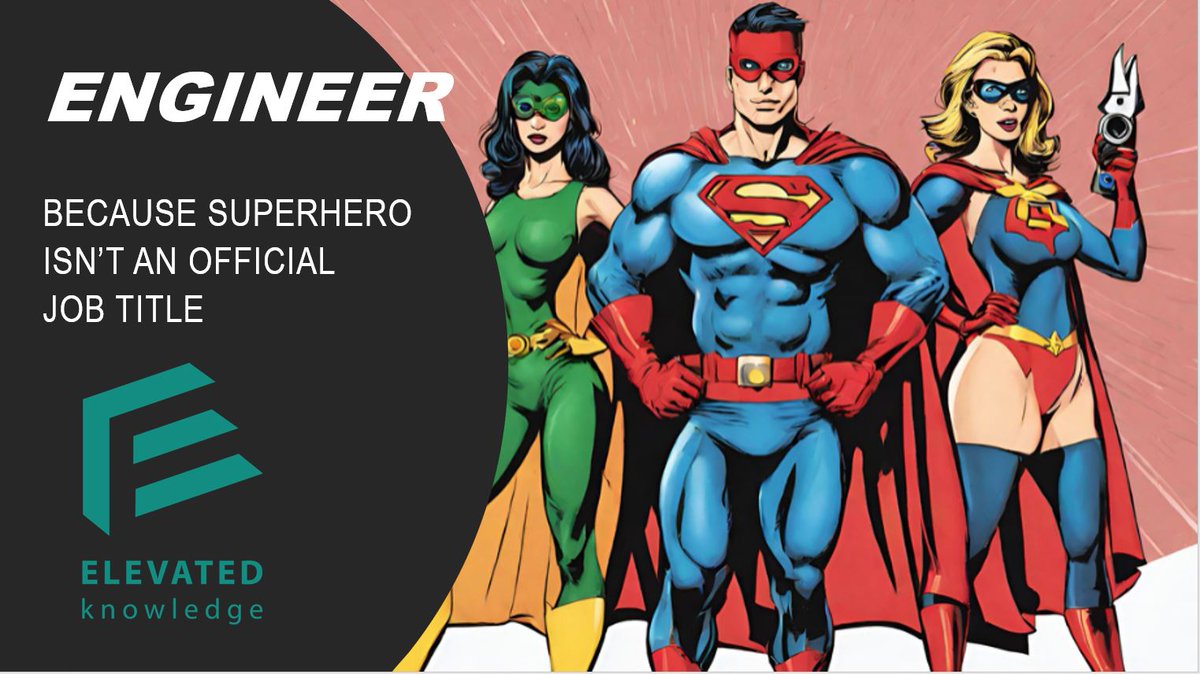 Do you want to be an Engineering Superhero?
Engineers will always be needed in industry because basically, they make everything work! They find solutions and are like the superheroes of factories and industries.
See more about being an engineer hubs.li/Q02jlRYY0