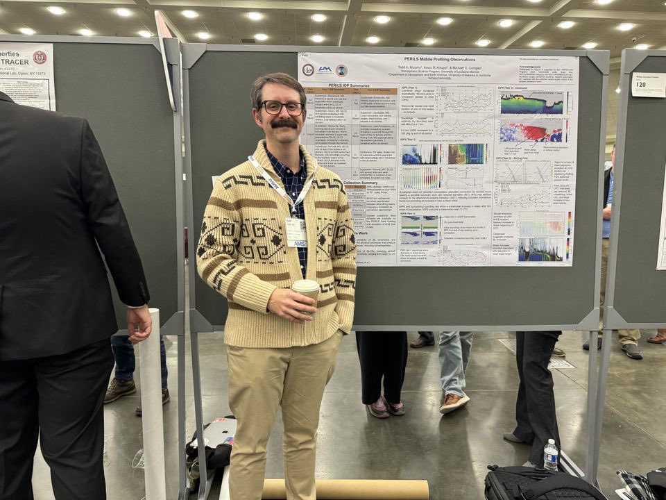 As the #AMS2024 conference continues, we’re learning so much about the future of this field. Congratulations to Isaiah, Haniston, Rachael, and Dr. Murphy for their poster presentations this week!