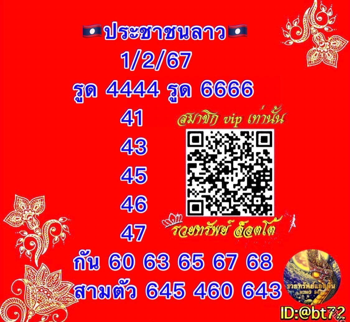 Lotto9679's tweet photo. 3ลาวก่อนเข้านอนกันค่าา🇱🇦🇱🇦
🌻🌻🌻31/1/67🌻🌻🌻
#ใบแดงปังมากกก
🆔@701eqklf

✅วงในดังมาก🧧🎏 https://t.co/CEZssFCfWx https://t.co/QTteBaEive