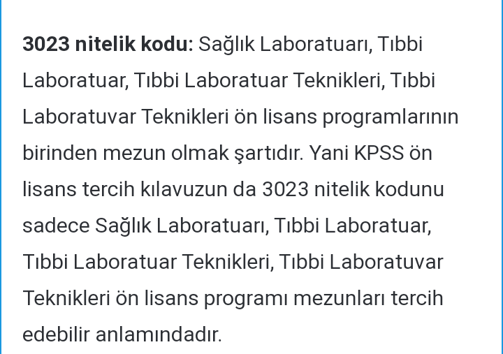 Sayın bakanım tarım laboratuvarı dururken sağlıktan almak nedir lütfen yapılan bu yanlış biran önce düzeltilsin. <a href="/ademdinc_/">Adem Dinç</a> <a href="/ibrahimyumakli/">İbrahim Yumaklı</a> <a href="/tarimormanpgm/">Personel Genel Müdürlüğü</a> <a href="/OSYMbaskanligi/">ÖSYM</a> <a href="/TCTarim/">T.C. Tarım ve Orman Bakanlığı</a>