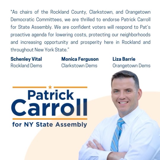 Excited to see the phenomenal support for our very own Patrick J Carroll in his run for NYS Assembly!