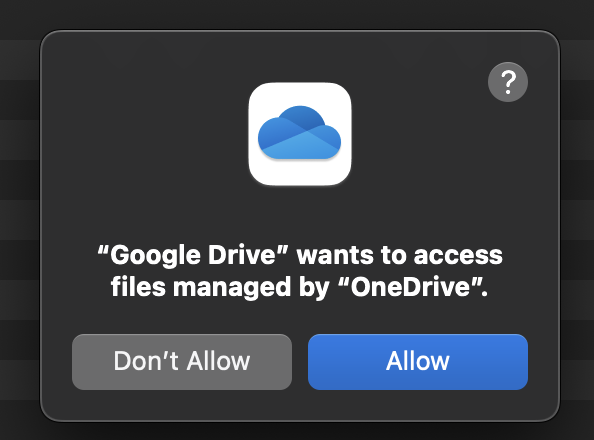 rahulbagal's tweet photo. Google Drive and One Drive - please don't interfere in each other's affairs 😀  @onedrive  @googledrive https://t.co/RJKvlh5ipv