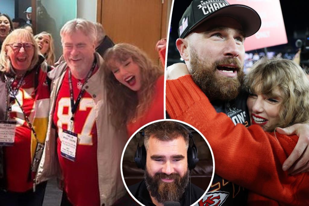 Page Six on X: "Travis Kelce's brother, Jason, refers to Taylor Swift as  part of the family as engagement looms https://t.co/nk3oDPS6EP  https://t.co/12AZQ39vpw" / X
