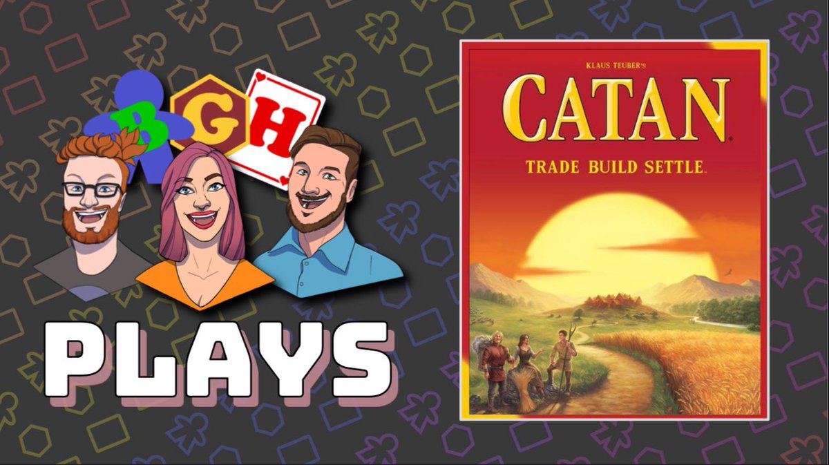 Tonight we are playing a classic that we have not played in over a year! Everyone knows #Catan & we know that we love it! Join us tonight for some settling, trading, & casual annoyance @ 7pm ET on Twitch.tv/BoardGameHouse #tabletop #boardgames #actualplay