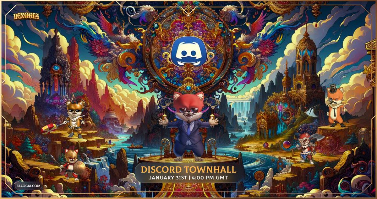 🚀 Exciting Announcement! 🌌

Join us for the inaugural Bezogia Community Jam and Update on Wednesday, January 31st, at 4:00 PM GMT!

Don’t miss this biweekly blend of community, creativity, and exciting updates!

🔗 Be there: discord.com/invite/68JR9jw…