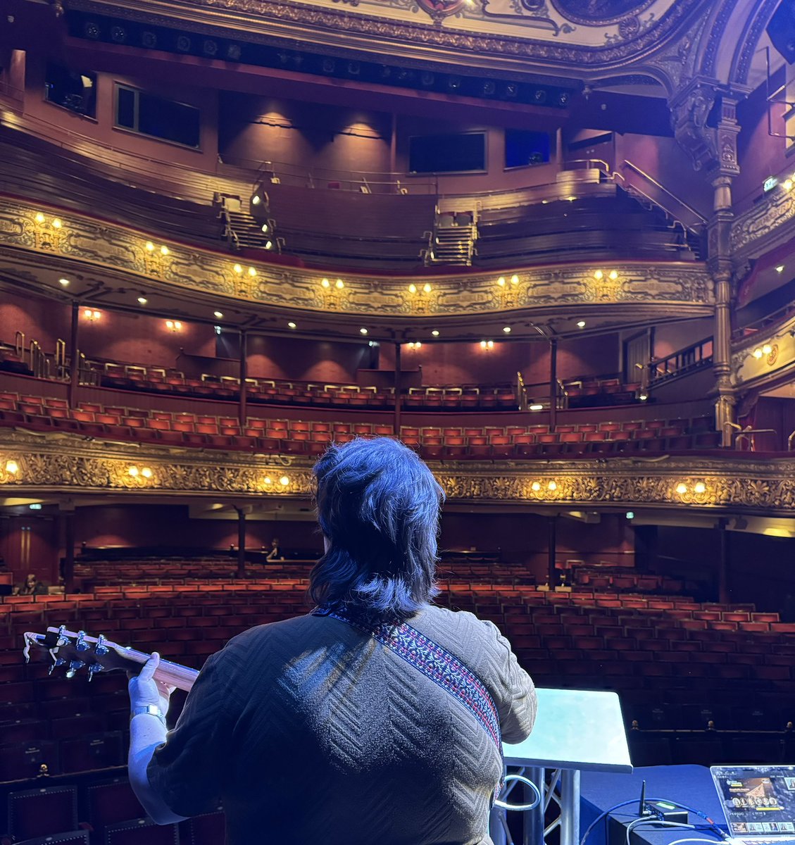 Today’s office 😍 I’m hosting an event for the brilliant Institute of Hospitality at the Grand Opera House 🙏 Can’t wait to get this place packed and get the craic started! 😃🔥 @IoH_Online