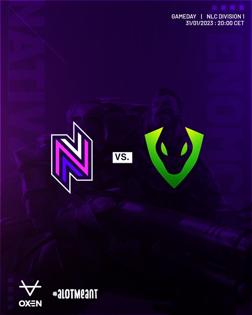 IT'S GAMEDAY 🐍

19:00 GMT 🕖 | 20:00 CET 🕗

Viewing party: discord.gg/fKcY45pE7M 🎤

Co-stream: twitch.tv/nativzgg 📺

#NativzWin #NLC