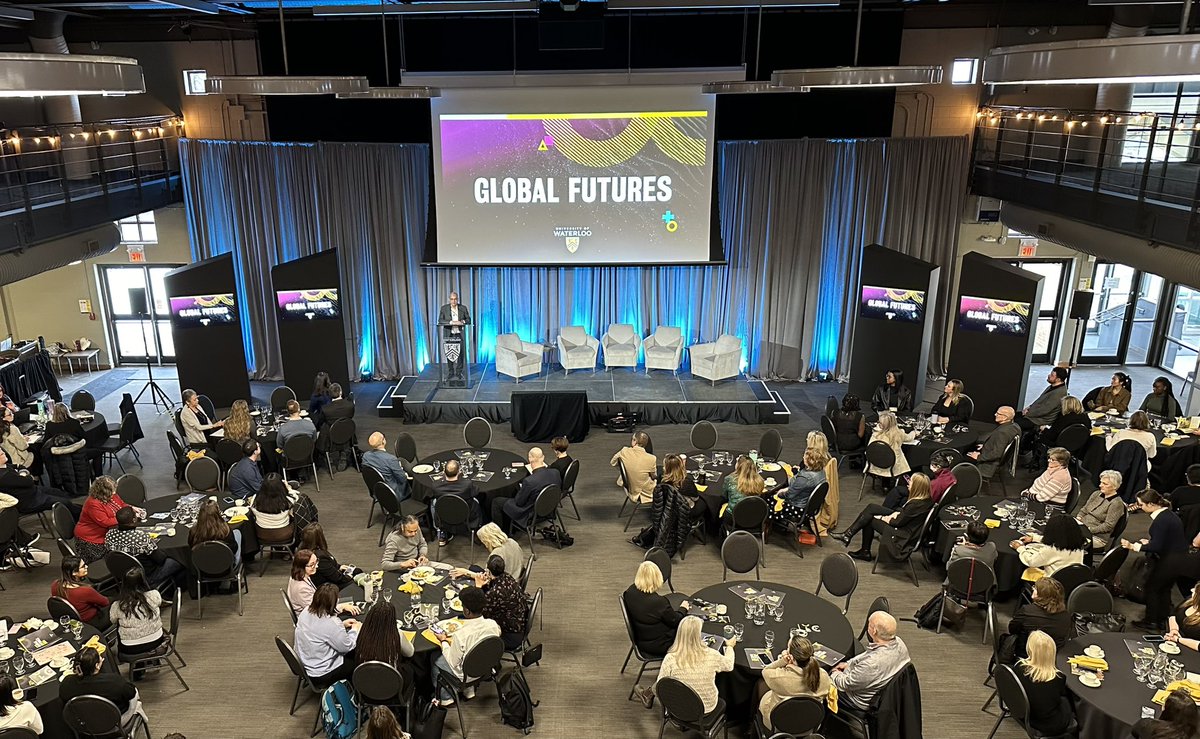 Exciting day as we launch Global Futures 2024: Innovation Update.

At #UWaterloo we continue to uncover solutions to the most pressing, complex challenges facing humanity and our planet. 

🔗 uwaterloo.ca/news/global-fu…
