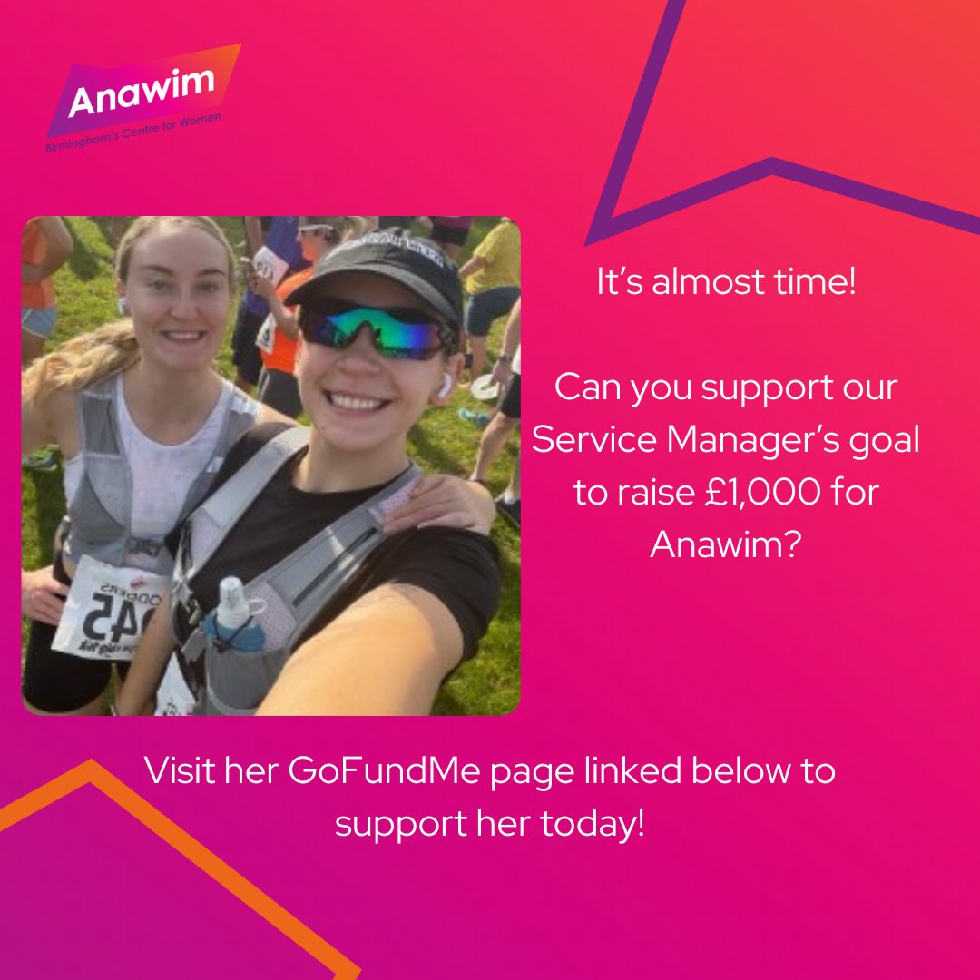 We're on the home run now🏃‍♀️ Our Service Manager Katie is running a half-marathon this Sunday and we're still hoping to help her reach her £1k goal! Can you support her? Please visit her GoFundMe page to make a difference today - thank you💛 ow.ly/6lCU50Qvr6j
