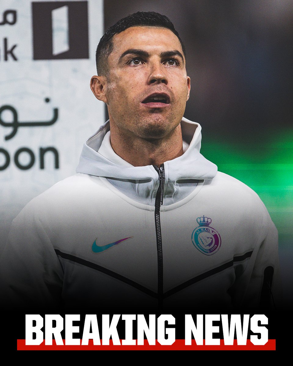 ESPNFC's tweet photo. Breaking: Al Nassr manager Luis Castro announced that Cristiano Ronaldo is in the final part of his recovery and will not play in the club's friendly against Inter Miami.

There won't be a reunion between him and Messi this time around 😔 https://t.co/cy1BOLVemC