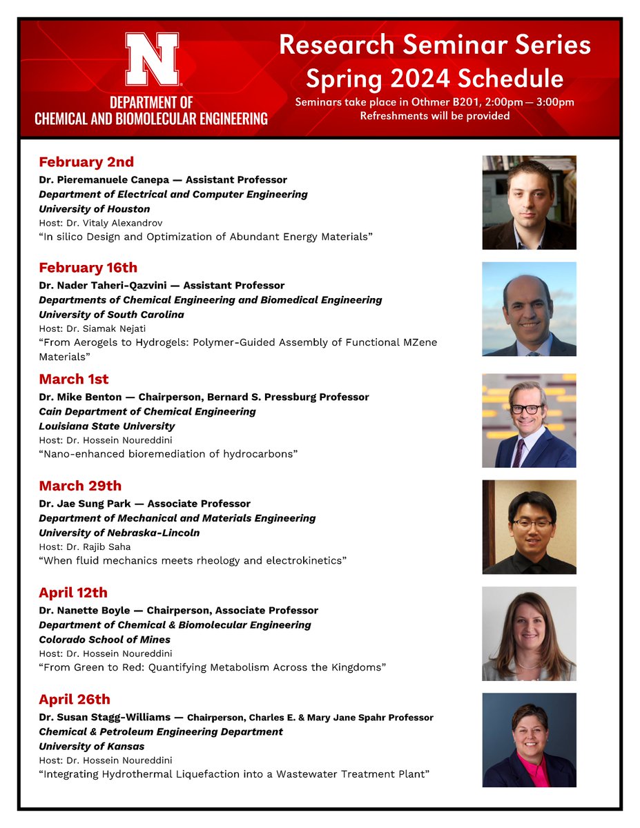 UNL Chemical & Biomolecular Engineering (@unl_chemeng) on Twitter photo  UNL Chemical & Biomolecular Engineering (@unl_chemeng) on Twitter photo