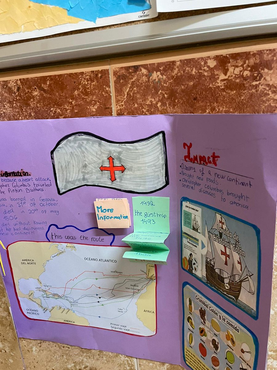 M_INMACULADA_AB's tweet photo. Los alumnos de 5° de Ed.Primaria investigan y elaboran un lapbook de la era de exploración. ⛵️🧭🌎
#ColegiosHHCC
#TrabajoPorProyectos
#Investigación
#Lapbook https://t.co/96T1zNfg9t