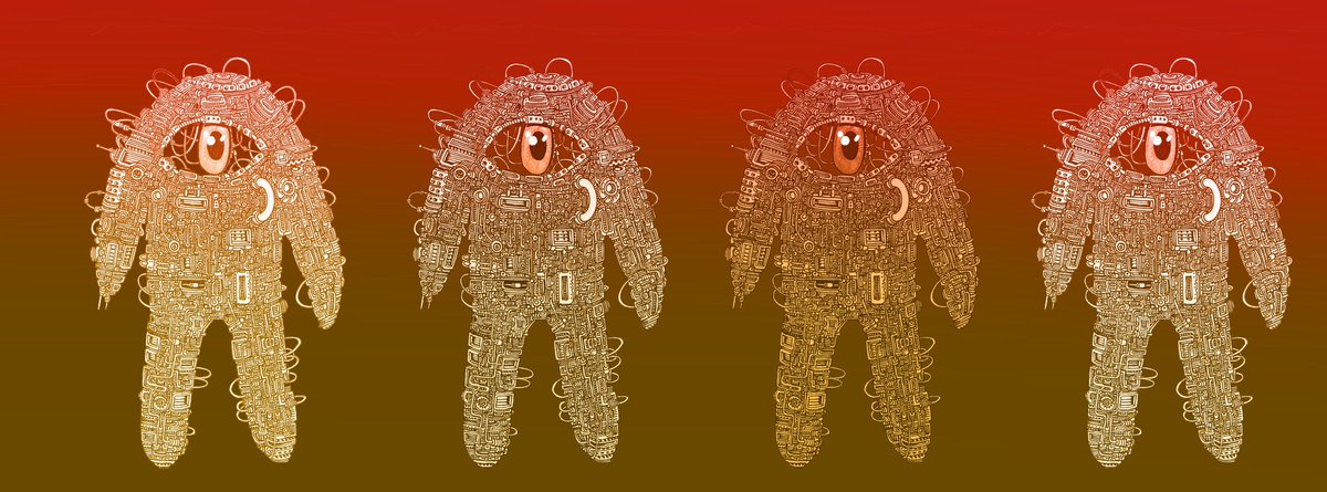 mrmarkchilcott's tweet photo. And moving on. #maxwell #madebymutant #artwork @madebymutant https://t.co/ejj1FvGeUt