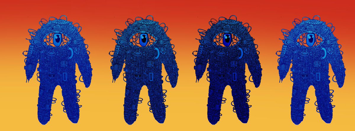 mrmarkchilcott's tweet photo. And moving on. #maxwell #madebymutant #artwork @madebymutant https://t.co/ejj1FvGeUt