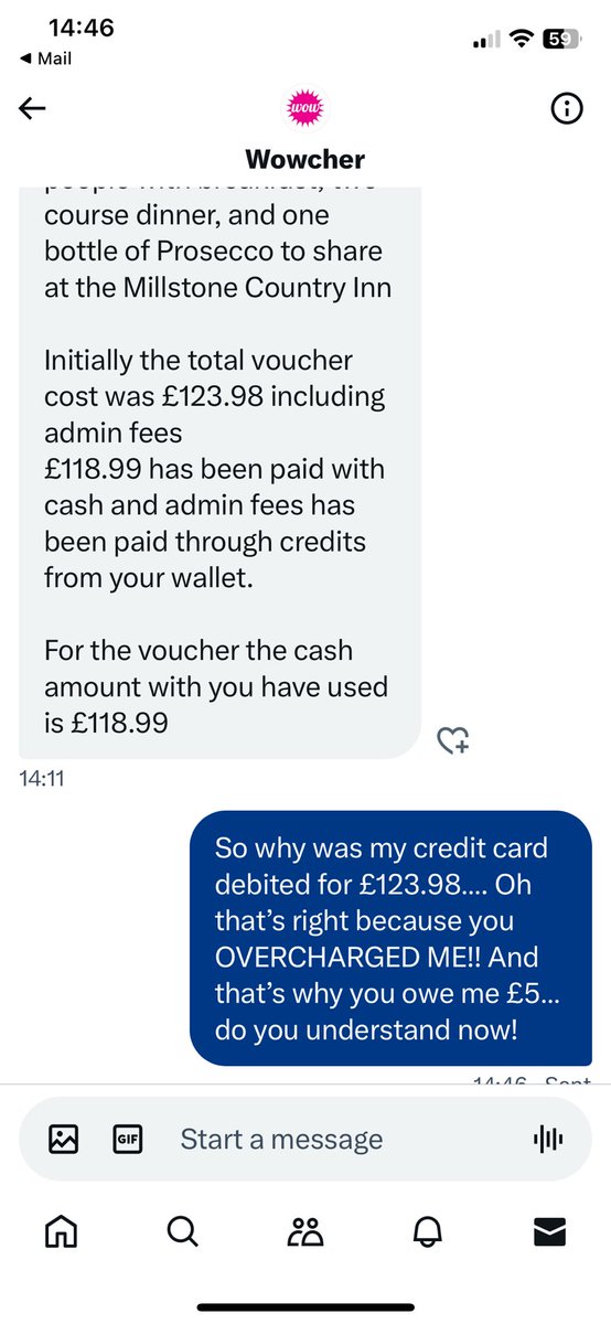 kevallenuk's tweet photo. @Wowcher_Support https://t.co/RJcJScjZkD