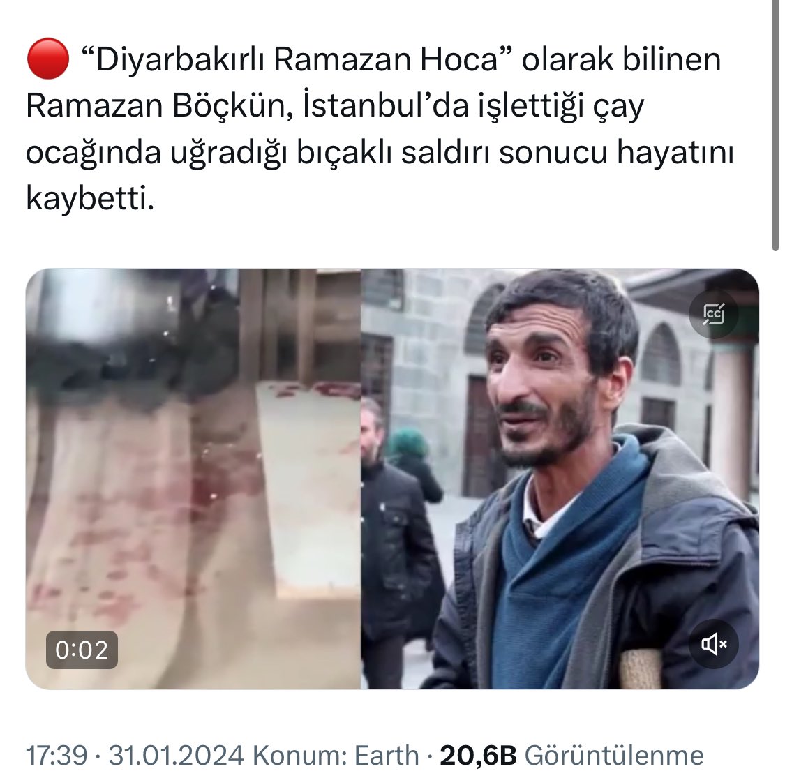 Çok üzüldüm, Gerçekten çok üzüldüm. Kendi halinde kendi hayatını tertemiz yaşamak isteyen bu adamdan ne istediniz ulan!