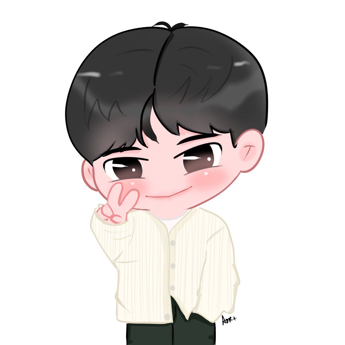 Yookcartoon's tweet photo. ✌🏻

#비투비   #BTOB   #YOOKSUNGJAE  #육성재 @BTOB_6SJ https://t.co/tVRj56HNVY