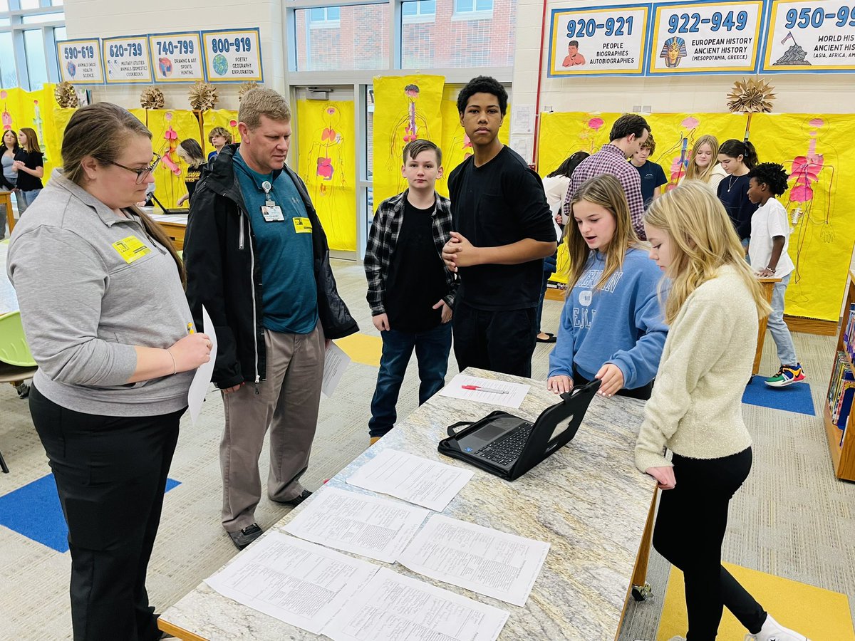 BarrierLogan's tweet photo. I am certain we have some future doctors and nurses here @mpms_tigers and a huge thanks to @AtriumHealth for supporting our students in this incredible learning experience today! @CabCoSchools https://t.co/OHglF0LuwY