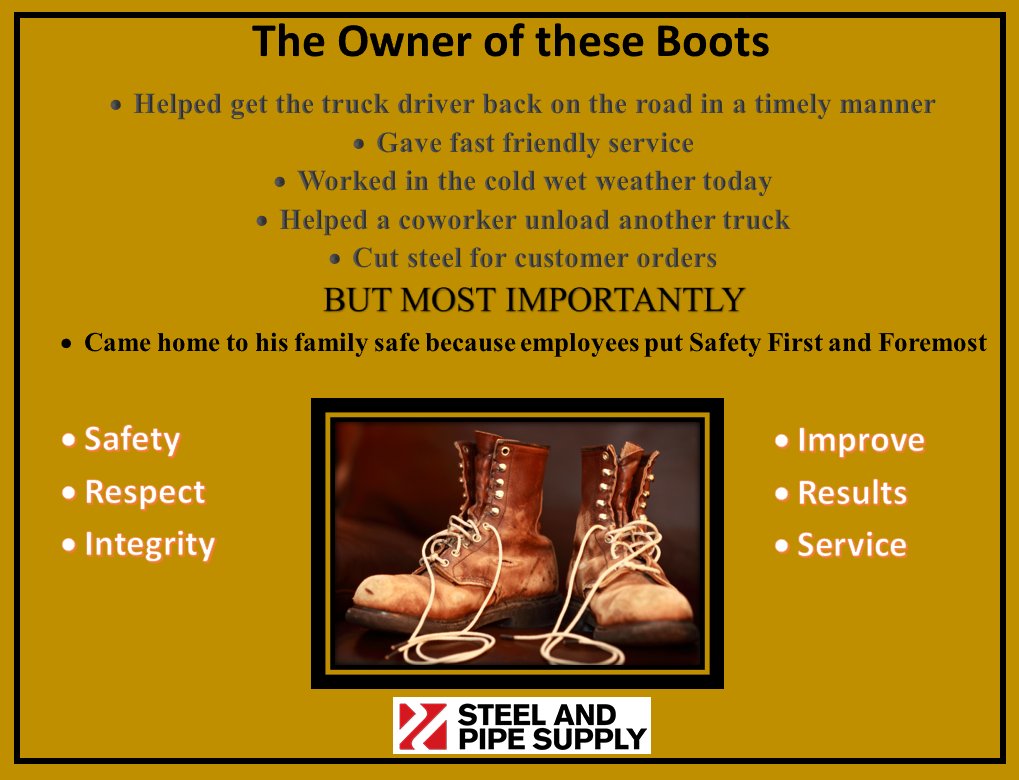 steelandpipe's tweet image. Our values are important to us.