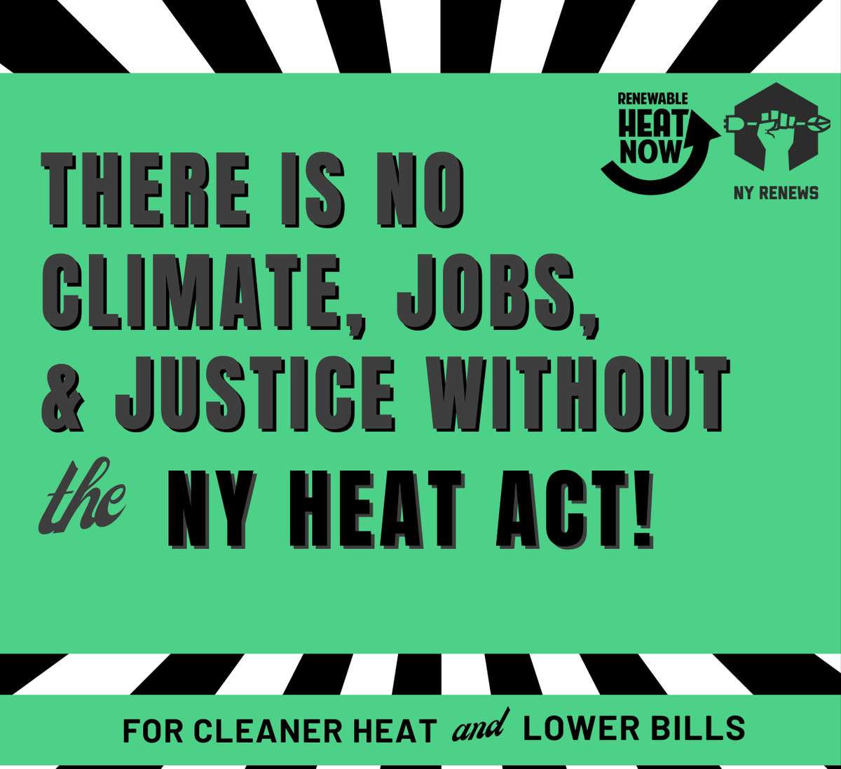 Many NYers struggle to pay their utility bills. Why do we live in the expensive fossil-fueled past? 
Let's move to clean heat this year with the FULL #NYHEAT Act! We'll protect NYers from $$$ heating bills &amp; get off gas in the process. @CarlHeastie <a href="/DeborahJGlick/">(((Deborah Glick)))</a> <a href="/kenzebrowski_ny/">Ken Zebrowski</a>