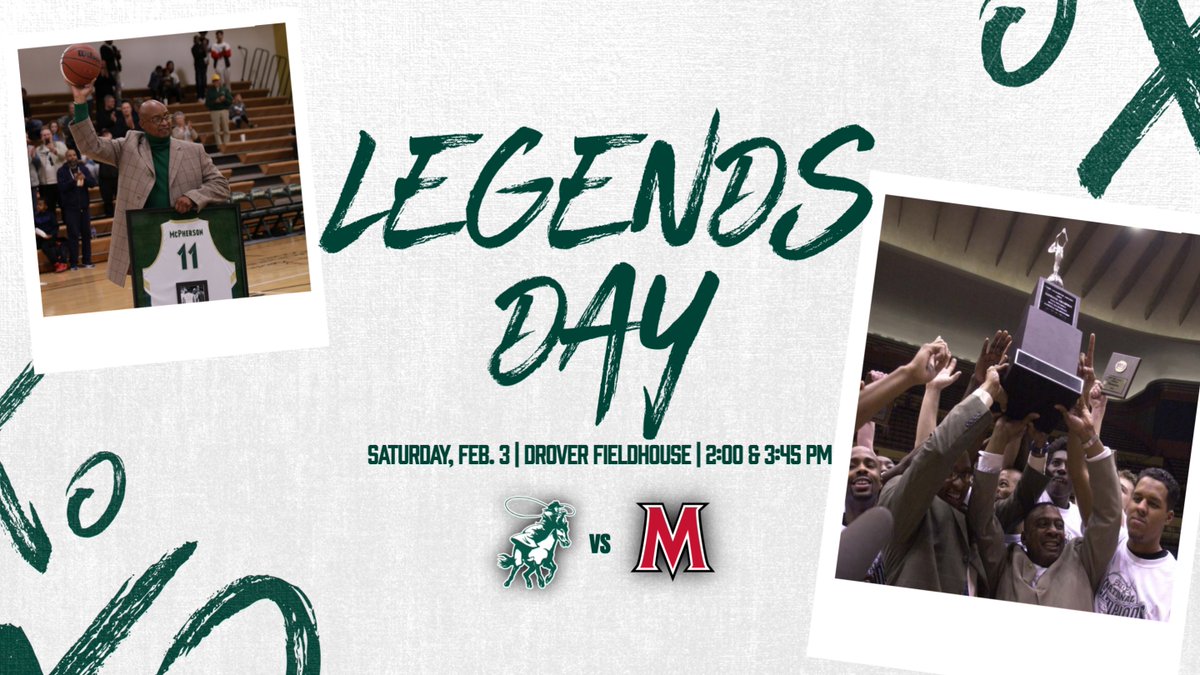 DroverAthletics's tweet image. Join us on Saturday for the 3rd annual 𝗟𝗲𝗴𝗲𝗻𝗱𝘀 𝗗𝗮𝘆, celebrating the incredible contributions of 𝗕𝗿𝗶𝘀𝗰𝗼 𝗠𝗰𝗣𝗵𝗲𝗿𝘀𝗼𝗻!🏀

📅: Feb. 3
⏰: WBB - 2:00 PM | MBB - 3:45 PM
🏟️: Drover Fieldhouse
📍: Chickasha, OK
📺: sacsportsnetwork.com/usao/
📰: