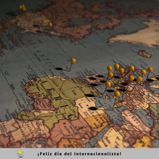 ¡Feliz día del Internacionalista!

A todos los profesionales de la diplomacia, las relaciones internacionales y la cooperación internacional. Es una oportunidad para reconocer su labor en la promoción del diálogo, la paz y el entendimiento entre naciones.

#EgresadosUCV