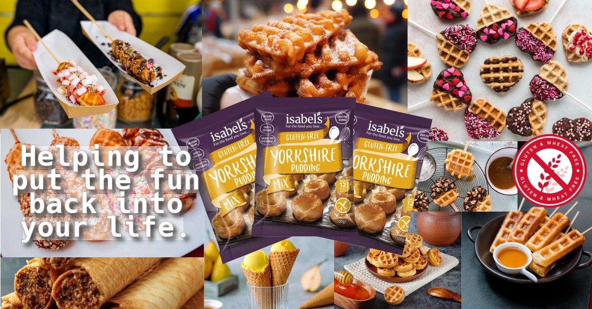 Isabel's helping you put the fun back into your #glutenfree cooking ! 🤩🧡 isabelsfreefrom.co.uk/products/best-… #sale