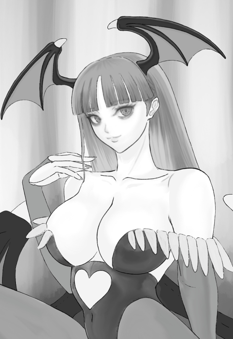 arkmorrigan's tweet photo. WIP
今年はヴァンパイア３０周年　ここ数年ゲーセンからも遠ざかって低調なヴァンパイアライフになっていたけど、無理しない程度にテンションを上げて頑張りたい https://t.co/UVq39ROJy3