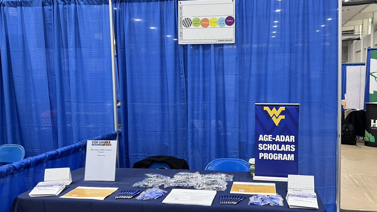 I’m at the Rec. Center for the STEM Career Fairs from 10-3 today and tomorrow. Come find out about a paid summer research internship.