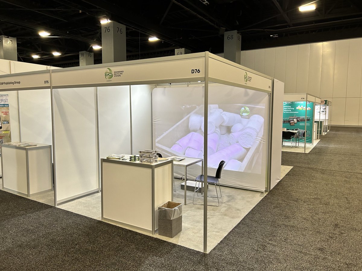 SCEnvironmental's tweet photo. Booth D76 is ready at North Americas leading Tissue event…#TissueWorldMiami is here. EngineeredRecyclingSystems CCM ® OCT Dust Filter is the new Industry standard for #dust collection in the Tissue Paper Products Manufacturing Industry. #TissueWorld #Miami #Paper #recycling https://t.co/7OrEE8QBpd