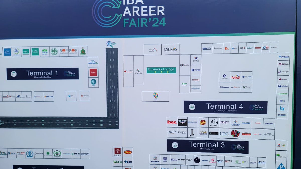 OfficialSEZMC's tweet photo. SEZMC is committed to making a positive impact on the community through employee development. To build upon this  commitment, we participated in @ibakarachi Career Fair 2024. https://t.co/NLKzvIgOKA
