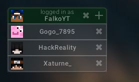 FalkoYt's tweet photo. Quand je fait des Slave sur @ArcticUHC et que je vois mes "alts"  il y a des pseudo qui despawn et d'autre qui vienne alors que j'ai que 4 compte mc https://t.co/q1hu7I9e84
