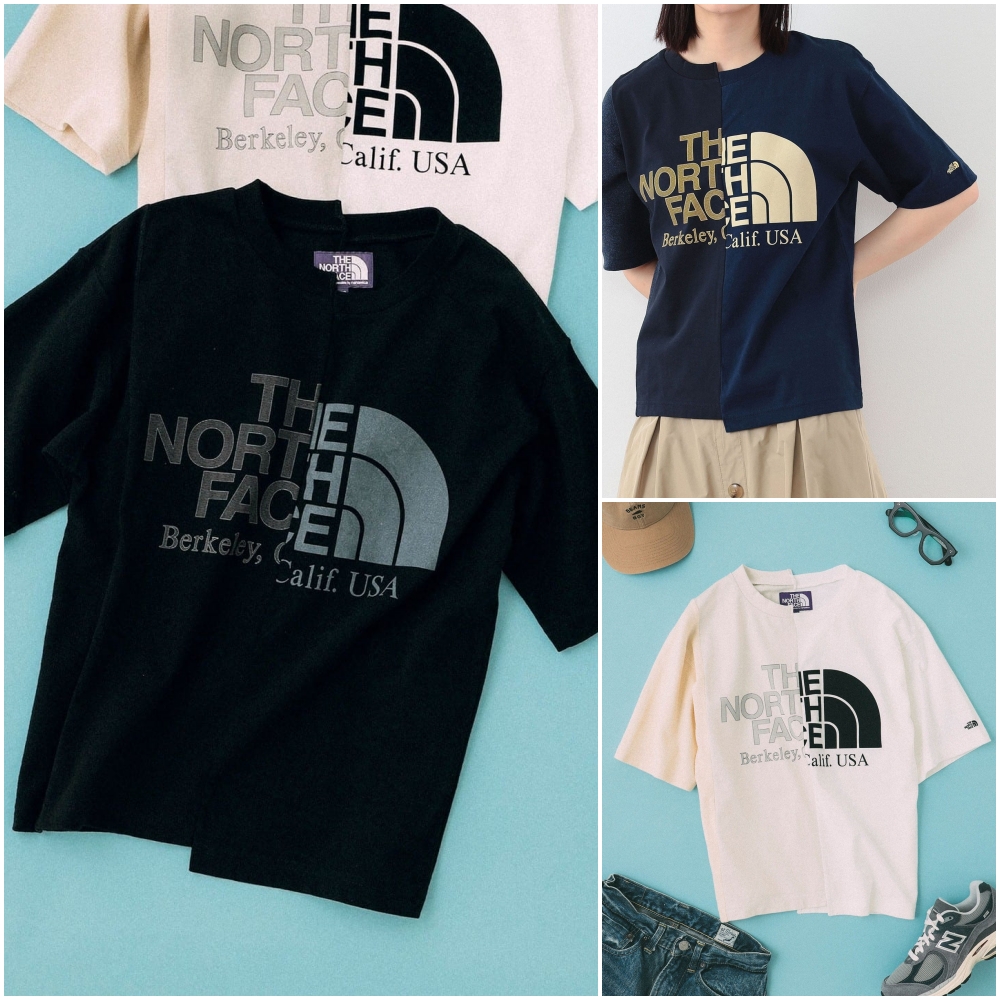 2024 S/S】 THE NORTH FACE PURPLE LABEL × BEAMS BOY / 別注 アシメ 
