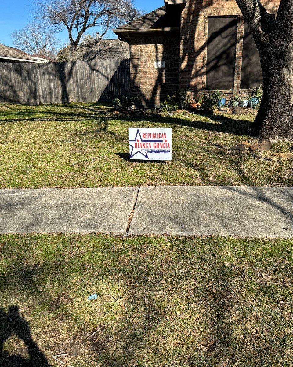 BiancaForTexas's tweet image. #TeamBianca just keeps going! 🙌 

Amazing work by our volunteers! Become part of the #ConservativeMovement taking over #HD128! 🤩

biancafortexas.com/donate

Come out &amp;amp; support Bianca Gracia for Texas House District 128! 🗳️

#BiancaForTexas #TexasTough #Vote #Volunteer #Blockwalk