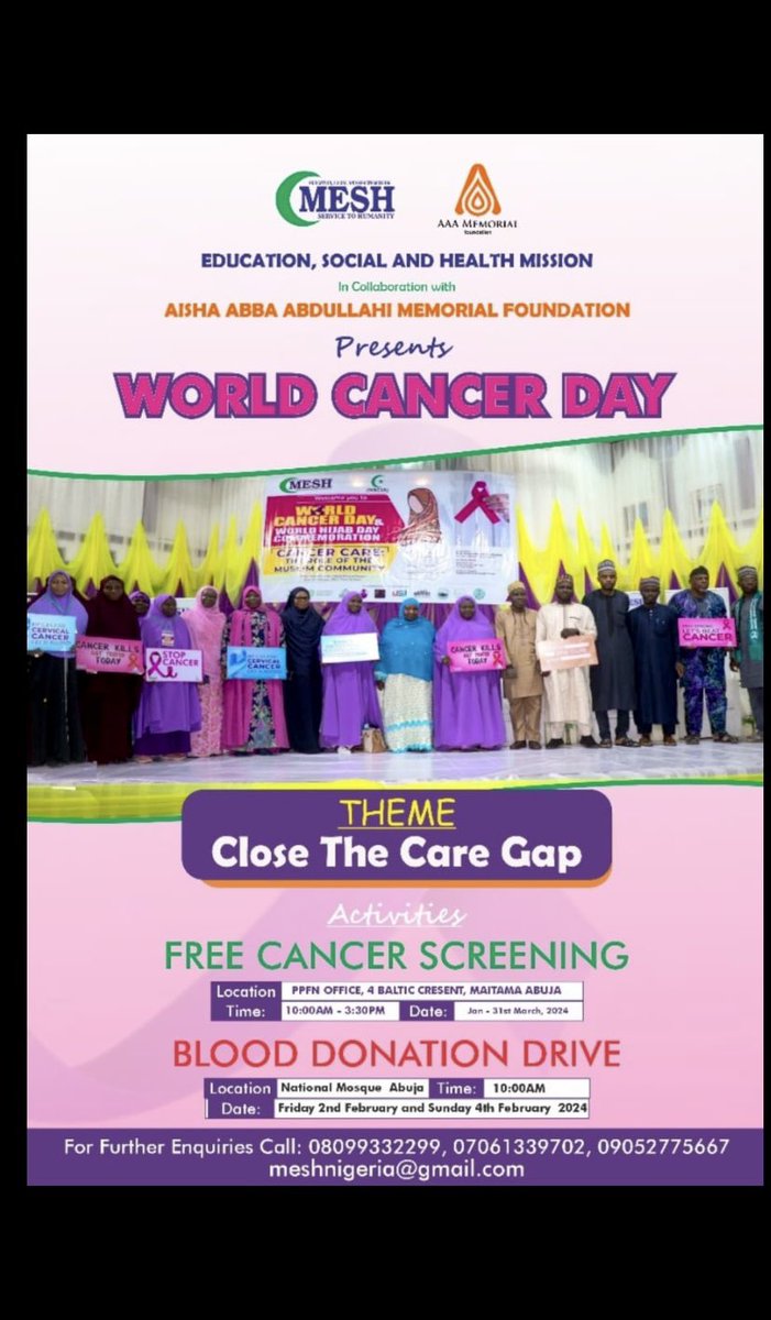 We are excited to share that we joined forces with educational, social and health mission to bring you a remarkable event. In commemoration of World Cancer Day, we organized a free cancer screening and a blood donation drive.