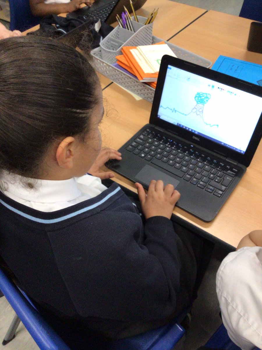ditton_ps's tweet image. 1RD using Paint to develop their mouse skills. They created flowers and trees to link to our science unit. #DittonPrimaryComputing