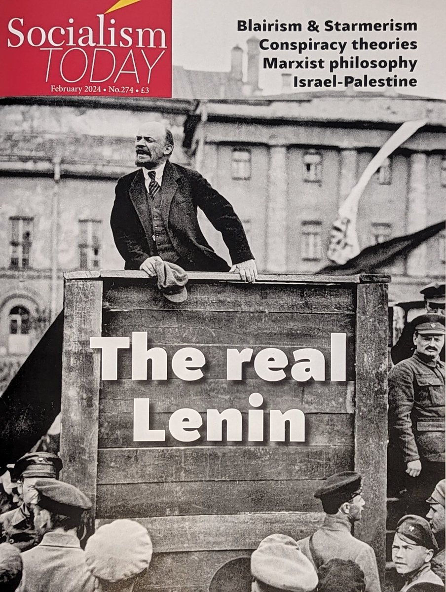 MPDNUT's tweet image. There are some excellent articles in the latest edition of 'Socialism Today'. I was very pleased that my own article on #Lenin's (often unfairly maligned) book #Materialism and #EmpirioCriticism is carried in the magazine as well.