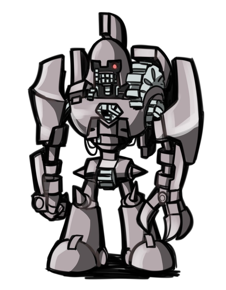 「お題:機械族古代の機械巨人 #遊戯王OCG深夜の真剣お絵かき60分一本勝負 」|☃️🦃おくり🦃☃️強謙イベ44のイラスト