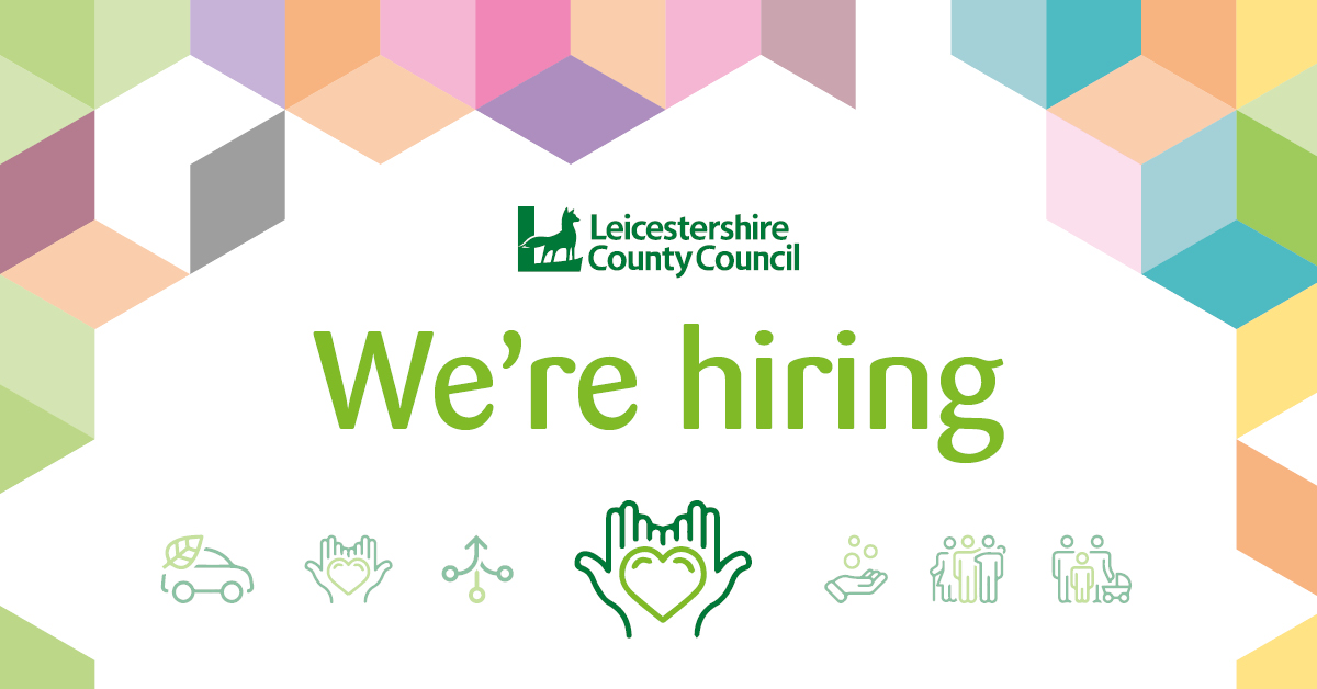 LeicsCountyHall's tweet photo. We're looking for a  Level 3 Social Worker to join our newly structured Family Safeguarding Service in Leicestershire County Council.♥️ 

If you have a social work degree or equivalent, and relevant experience, apply by 5  February 👇 
https://t.co/006BWZdeiC https://t.co/eZsw0ko8Qj