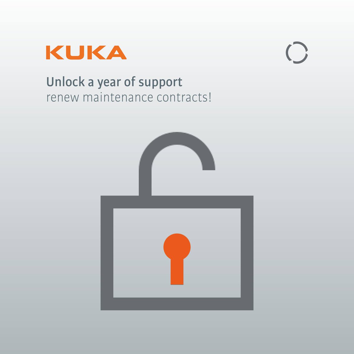 Consider renewing your maintenance contract for the upcoming year to ensure uninterrupted access to our top-notch technical support services!

Your success is our commitment😃 

contact: ML-Consulting.UK@kuka.com and we’ll make sure you’re covered!
#MaintenanceMatters
