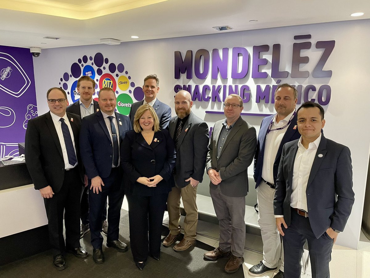 LisaThompsonPC's tweet image. Thanks to #PepsiCo #Mondelez #Costco #Cheduraui #Harinera for productive meetings with our trade  delegation representing #Ontario’s entire grains/bakery value chain. We look forward to realizing opportunities to work together in the sustainable spirit of producing quality food!