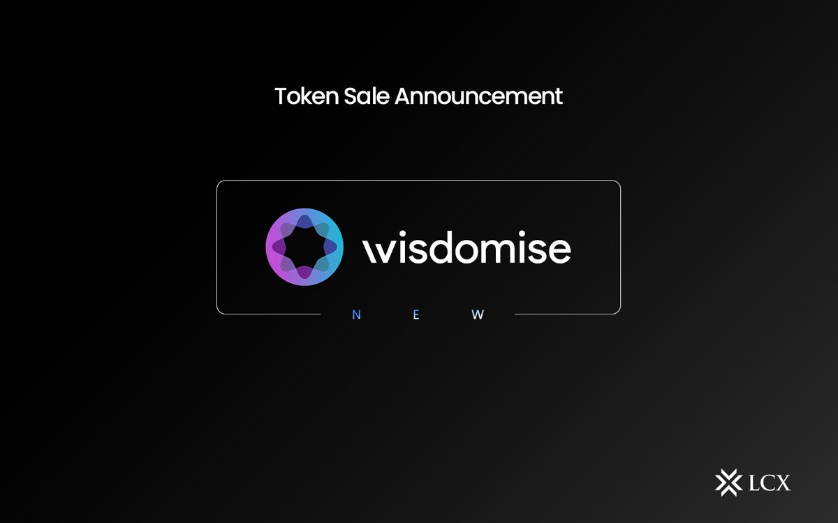 We are thrilled to announce that <a href="/wisdomise/">Wisdomise AI</a> chooses LCX for $WSDM compliant token sale

$WSDM is the multi-utility, service token of <a href="/wisdomise/">Wisdomise AI</a> .

Stay tuned for more details!

Read: lcx.com/wisdomise-choo…