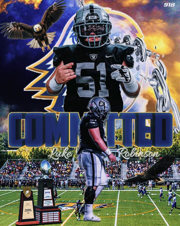 Luke Robinson (@luke_robinson54) on Twitter photo Blessed to announce my COMMITMENT to Reinhardt University where Iโll continue to live out my dreams๐. #AGTG <a href="/EPHSRecruiting/">EPHSRecruitsFB</a> <a href="/cjhirsch4/">Chris Hirschfield</a> @On3Recruits <a href="/BALLERSCHOICE1/">BALLERS CHOICE LLC</a> <a href="/AthleticsEP/">EPHS Athletics</a> <a href="/Coach_JMiller/">James Miller</a> <a href="/grindmodepeeps/">Coach Mike Peeples</a> Blessed to announce my COMMITMENT to Reinhardt University where Iโll continue to live out my dreams๐. #AGTG <a href="/EPHSRecruiting/">EPHSRecruitsFB</a> <a href="/cjhirsch4/">Chris Hirschfield</a> @On3Recruits <a href="/BALLERSCHOICE1/">BALLERS CHOICE LLC</a> <a href="/AthleticsEP/">EPHS Athletics</a> <a href="/Coach_JMiller/">James Miller</a> <a href="/grindmodepeeps/">Coach Mike Peeples</a>